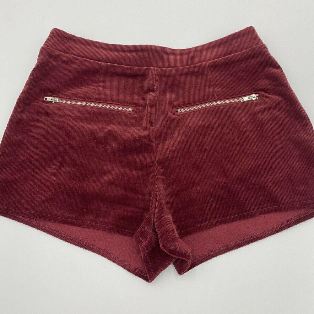 Revolve By The Way. Women’s XS Burgundy Corduroy Shorts 1.5” Inseam
